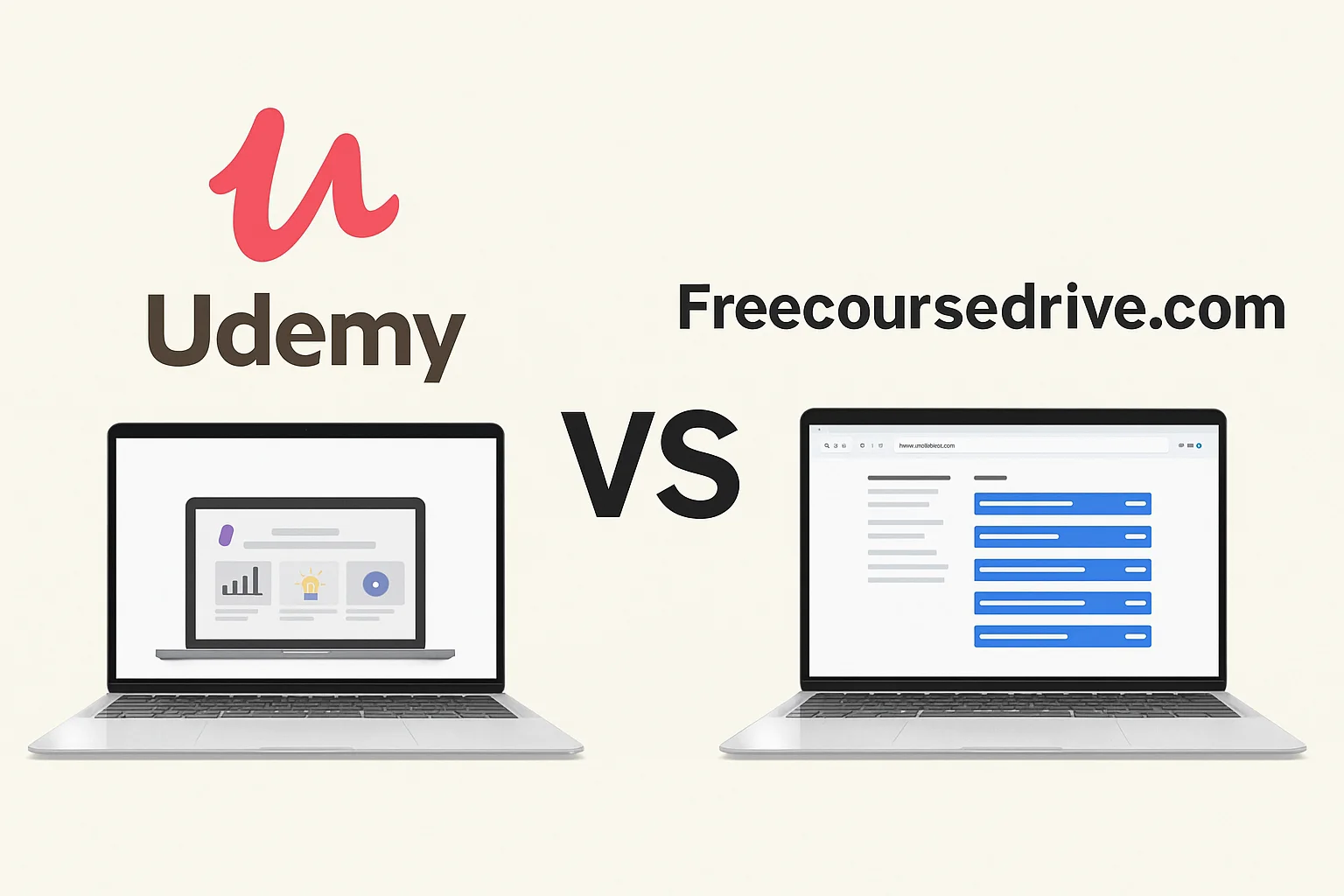Udemy vs Freecoursedrive.com