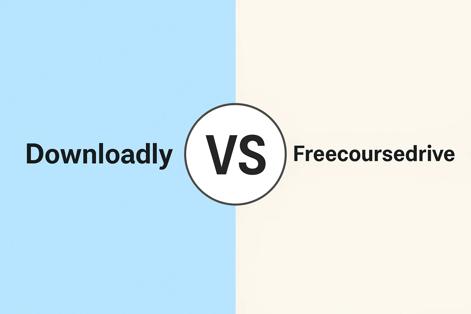 Downloadly vs Freecoursedrive